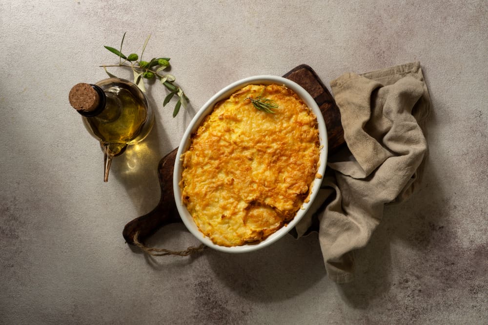 Hachis parmentier fois gras canard