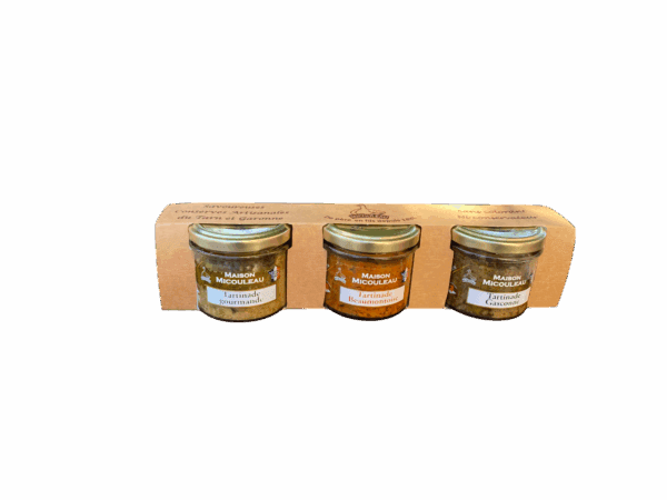 Lot de 3 tartinades