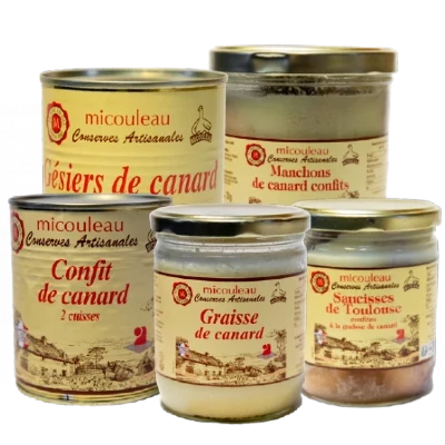 Confits artisanaux du Sud Ouest