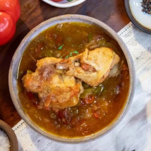 Poulet basquaise