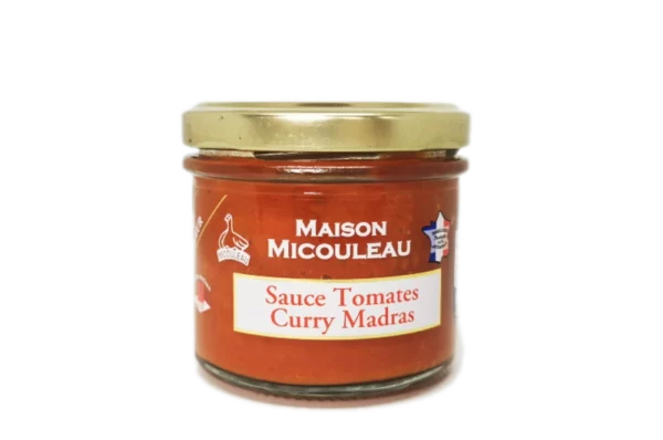 Sauce tomate curry madras