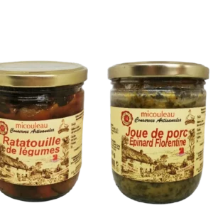 joue de porc ratatouille