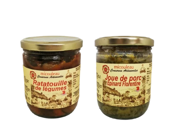 joue de porc ratatouille